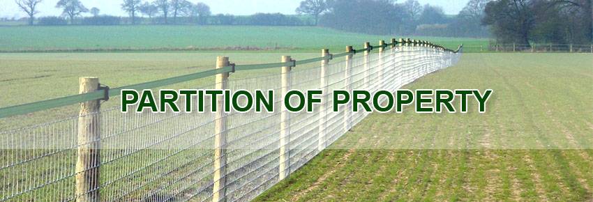 All partitions needn’t be sad stories – Partition of Property