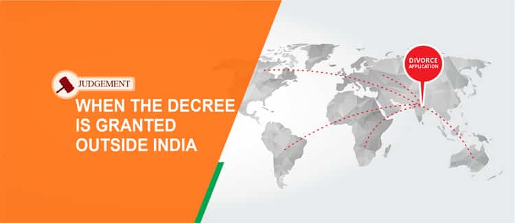 Can a divorce be filed outside India if marriage takes place in India?