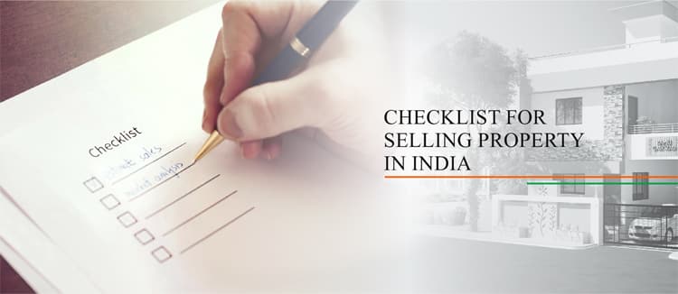 Checklist for selling property in India